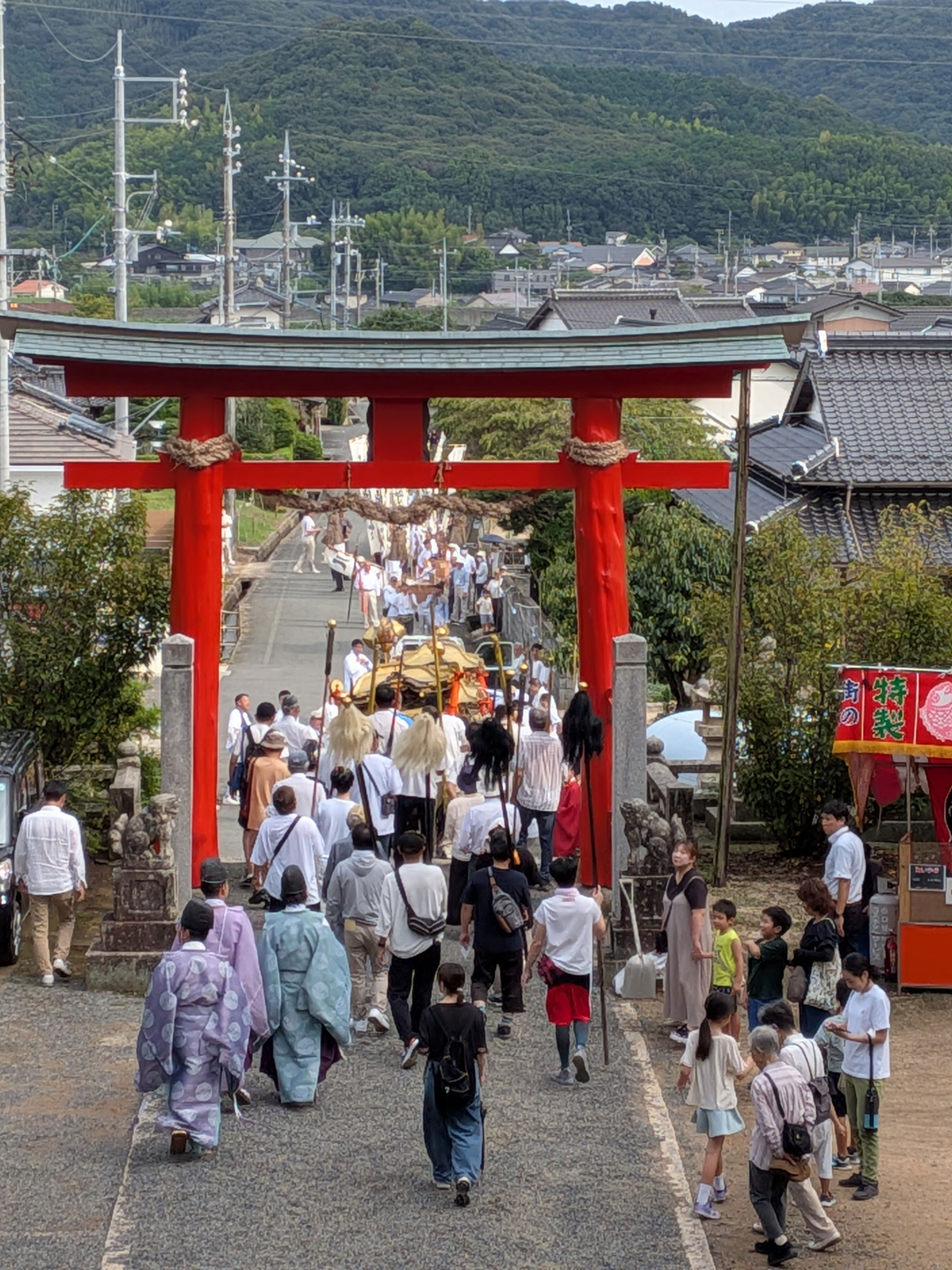 2025 嘉川八幡宮 秋まつり 御神幸祭 〜お旅所まで〜